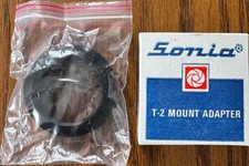 Sonia T-2 Mount Adapter For Minolta - New - Camera Lens Accessory