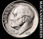 1955 Roosevelt Dime- Silver- Choice Gem Brilliant Unc- No Reserve #K2865