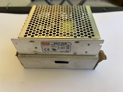 New MW NET-50B Series 50W Triple Output Switching Power Supply AC Voltage