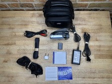 Sony Handycam DCR-DVD92 Camcorder w/ Nightshot  Charger, Disc, Case See Video