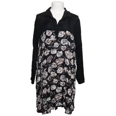 Masai, Kleid, Größe: XL, Schwarz/Mehrfarbig, Viskose, Damen #noH