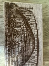 Handcrafted Laser Engrave Solid Beechwood Tottenham Hotspur Plaque
