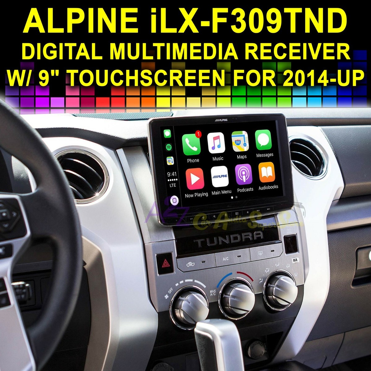 ALPINE HALO9 iLX-F309TND DIGITAL MULTIMEDIA RECEIVER 2014-UP