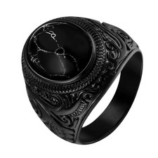 Men's Vintage Natural Oval