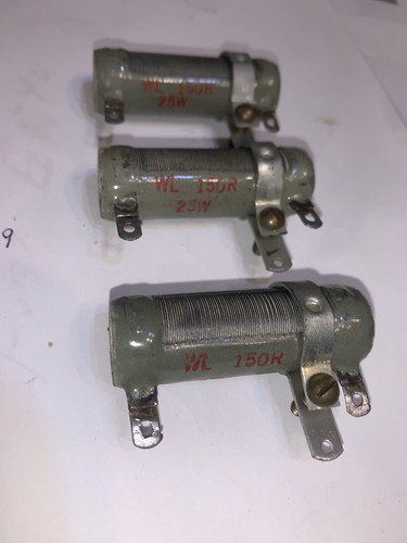 WARD LEONARD 150 OHM 25 WATT WIREWOUND ADJUSTABLE RESISTOR New Pack Of (2) - Bild 12 von 12