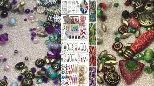 Kit de fabricación de joyas para principiantes niñas adultos conjunto de regalo cuentas alicates instrucciones - Vídeo 1 de 1