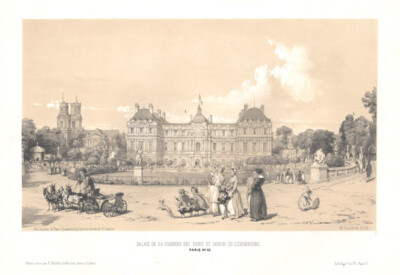 Palais de la Chambre des Pairs et Jardin du Luxembourg