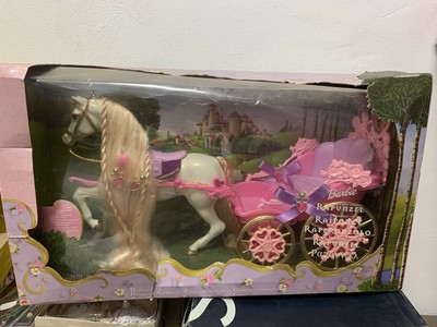 Chariot Carrozza Barbie Giocattolo Barbie Carrozza E Cavallo