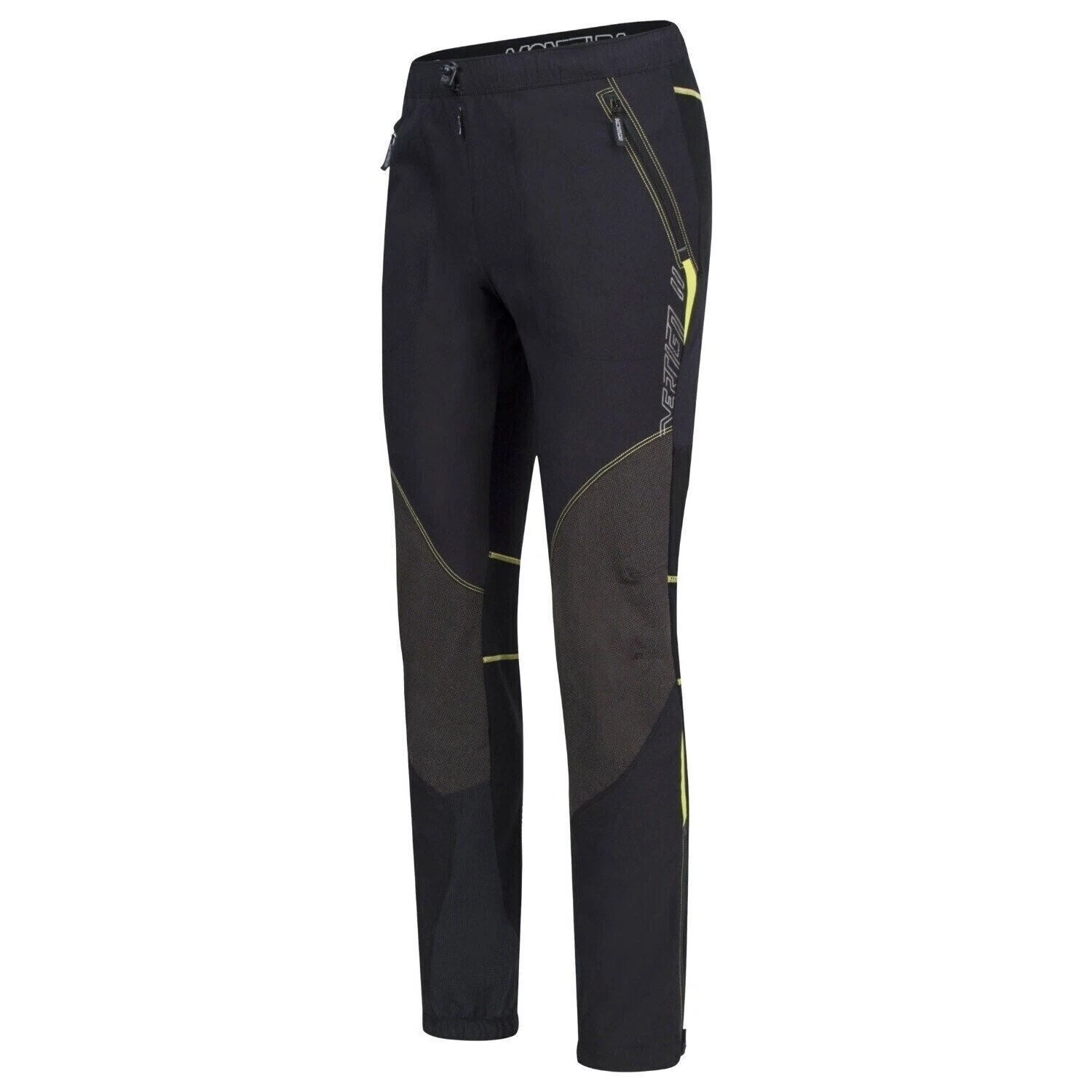 Montura Vertigo 2 Pants Black Green Lime Pant DWR Ski Alp Trekking Outdoor