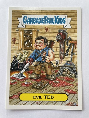 Garbage Pail Kids Karte TOPPS Les Crados GPK 2016 EVIL TED 7a Neu