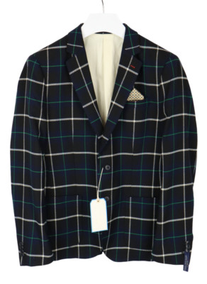 Scotch & Soda Blazer Mens M Lined Notch Lapel Single Breasted Button