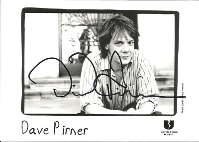 Soul Asylum DAVE PIRNER Rare 2002 PROMO 7/x5 PHOTO AUTOGRAPHED Signed 4 Faces CD