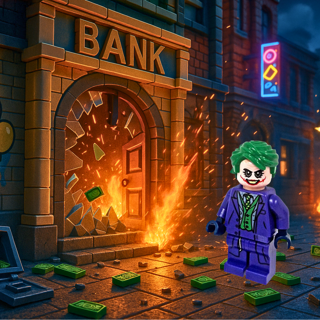 LEGO 76023 Joker Minifigure Batman Tumbler Heath Ledger 