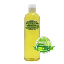 12 OZ PREMIUM 100% PURE APPLE SEED OIL ORGANIC COLD PRESSED NATURAL BODY MASSAGE