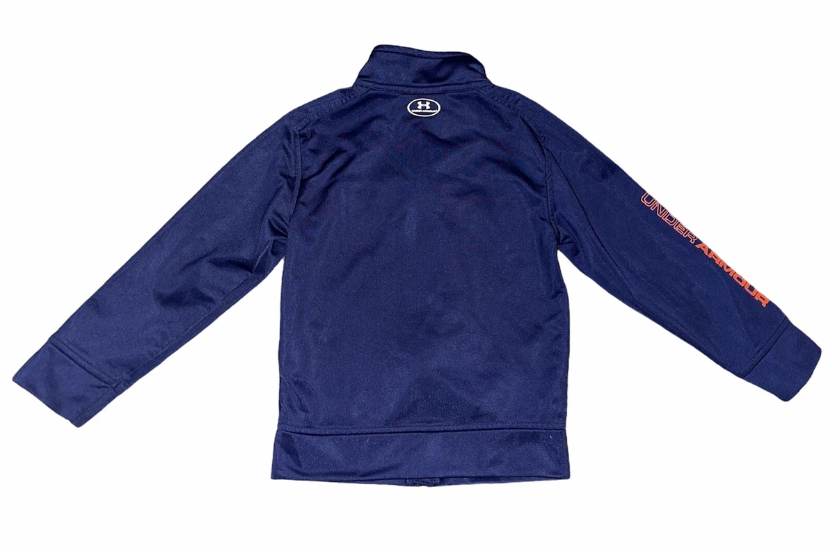 Under armour best sale jackets kids orange