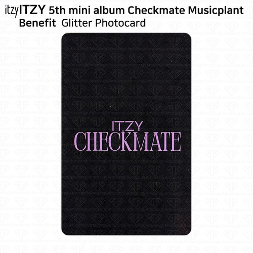 ITZY 5th Mini Album Checkmate Photocard Soundwave JYP Shop Music Plant Benefits - Picture 50 of 52