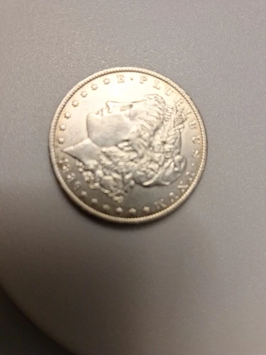 #455--1886 O ~ MORGAN SILVER DOLLAR ~ AU+ $ 1 US COIN