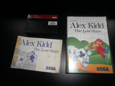 Master System - Alex Kidd Lost Stars - 100% komplett
