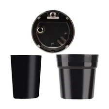 Versatile Functional Car Ashtray with LED, Handy Portable Compatible with Car US