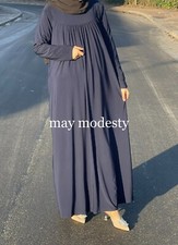 jersey patterned loose abaya