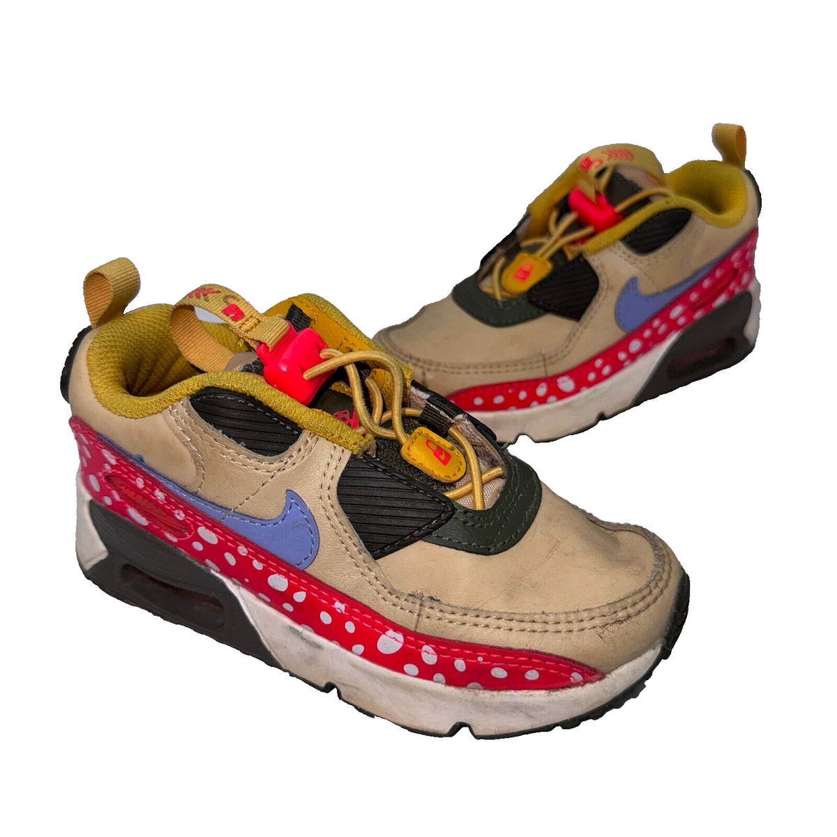 Nike Air Max 90 Toggle SE BP Kids Size 11C Youth Yellow