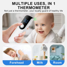 Digital Infrared Thermometer Forehead Non-Contact Temperature Gun Adult/Baby