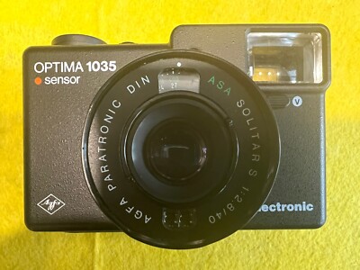 AGFA OPTIMA 1035 SENSOR ELECTRONIC POINT & SHOOT FILM CAMERA 35mm