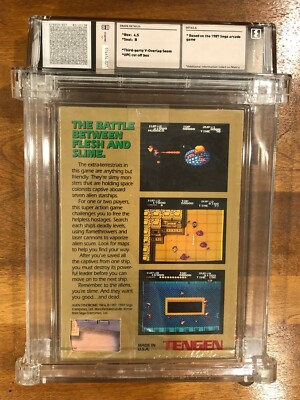 Alien Syndrome, Nintendo NES, New Sealed, GRADED WATA 4.5