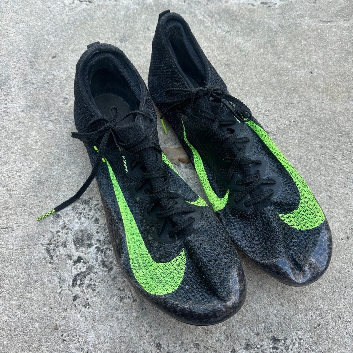 Size 12.5 - Nike Zoom Superfly Elite 2 Black Lime Blast Size 12.5 - Nike Zoom Superfly Elite 2 Black Lime Blast