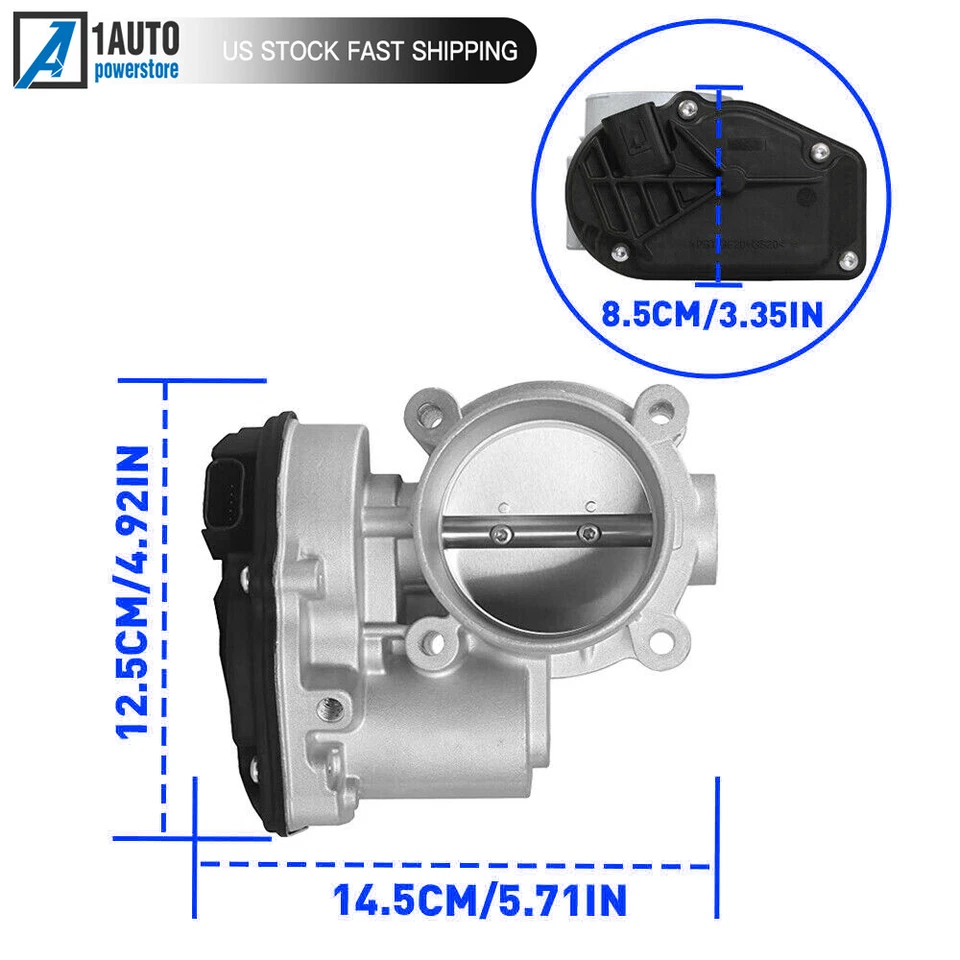 Conjunto de carrocería de acelerador con sensor para Ford C-Max Lincoln MKZ 2009-2018 Mercury Foto 2 de 4