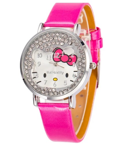 Hello Kitty, White, Rhinestone Quartz Watch, Makes a Great Gift!! - Picture 4 of 4
