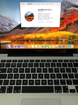 Apple MacBook Pro Laptop 13'' 4GB Speicher 2,7 GHz Intel Core i7 500 GB Anfang 2011
