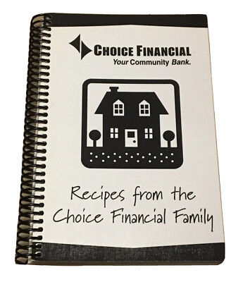 Choice Financial Recipes From The Choice Family Cookbook Food North Dakota 2014