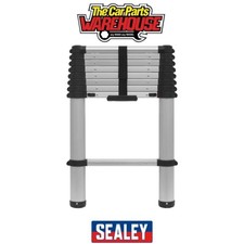 Sealey ATL09 Telescopic Ladder 9-Tread Aluminium - BS EN 131