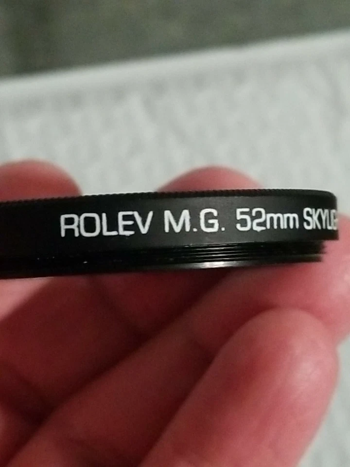 Rolev M.G. 52mm Skylight Glass Filter 11015 without case - Image 2 of 4