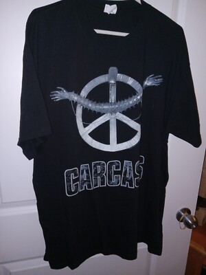 Vintage Carcass - Heartwork Krieg Dem Kriege T-shirt (1993) Size