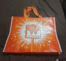 WHATABURGER XLARGE Reusable Eco Friendly Shopping, Beach, Camping, Tote Bag *NEW