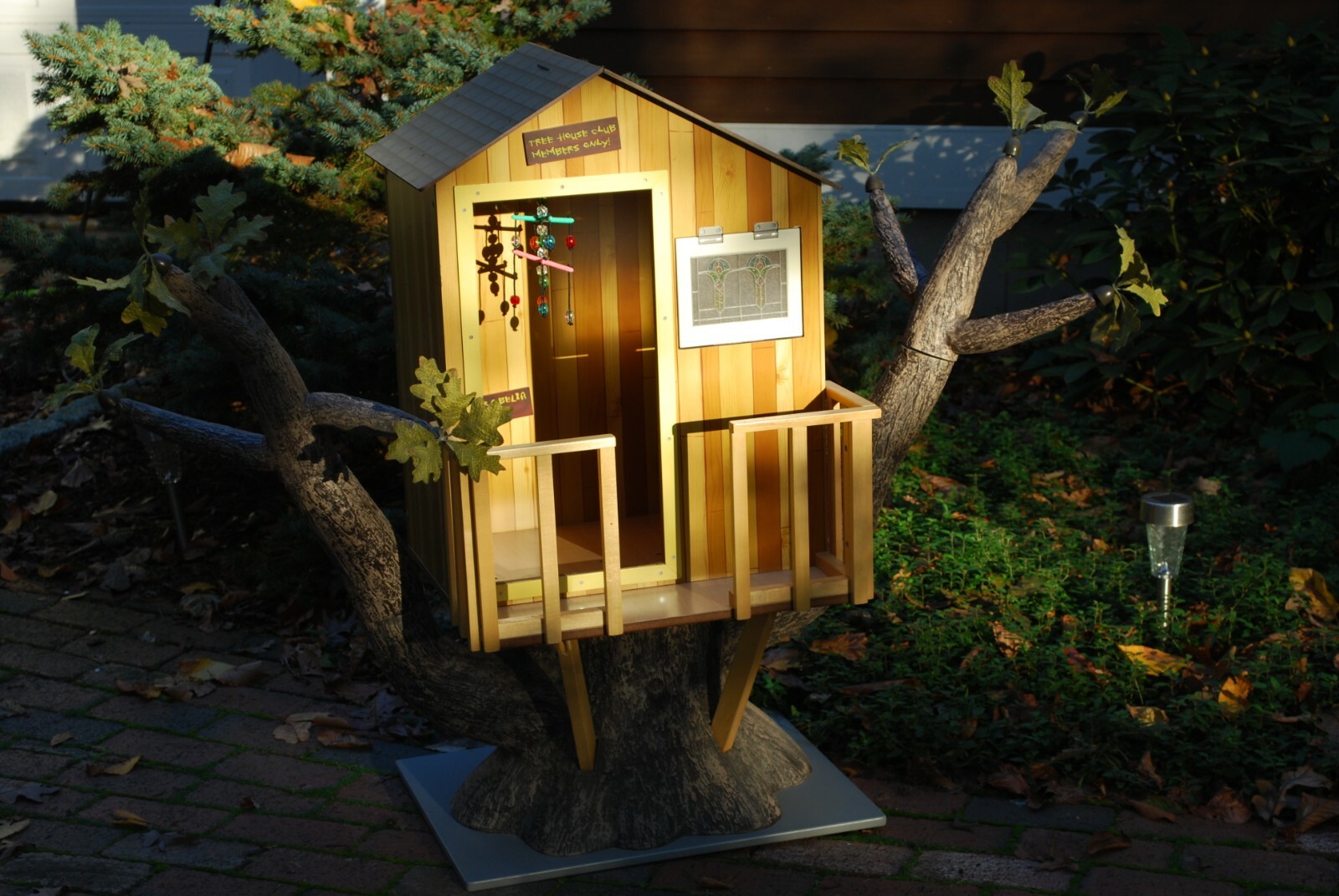 American Girl Doll Kit's Treehouse w/ Chandelier RETIRED eBay