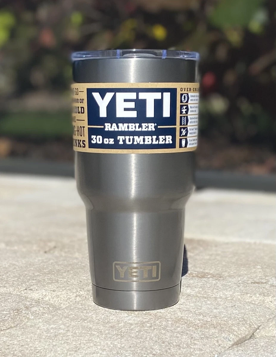 YETI Rambler 30-fl oz Stainless Steel Tumbler with MagSlider Lid at