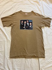 Vintage 90's Fuct Goodfella's t-shirt Tan Mens Large, Made in America