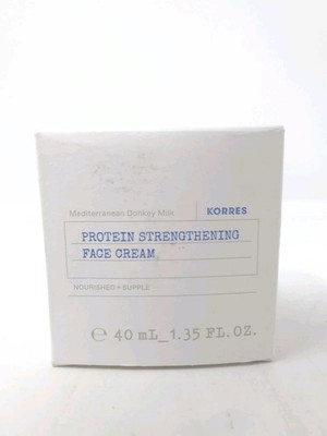 KORRES MEDITERRANEAN DONKEY MILK PROTEIN STRENGTHENING FACE CREAM 1.35 Oz 40mL