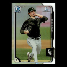Zack Erwin #24 2015 Bowman Chrome Draft Refractor Chicago White Sox Baseball MLB