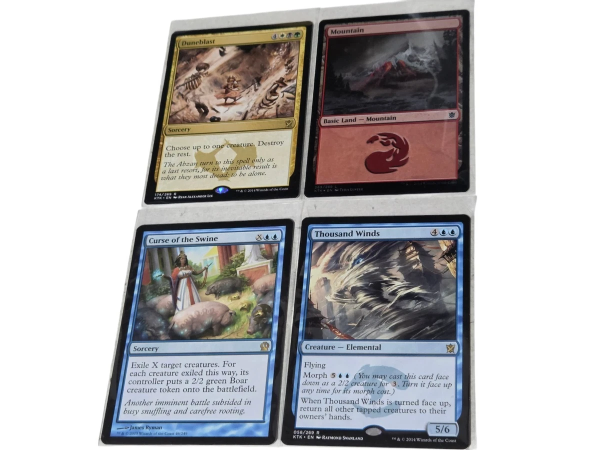 Magic: The Gathering Deckmasters Collectible Game Mixed Card Lots