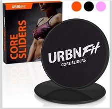 Gliding Discs Core Sliders - Dual Sided Exercise Disc for Smooth Sliding On