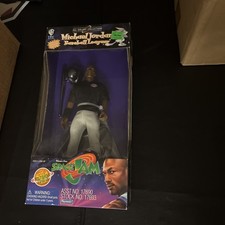 MICHAEL JORDAN SPACE JAM PLAYMATES 1996 WB Baseball leaguer   TOY GALAXY NEW