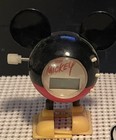 Unique, Vintage Mickey Mouse Windup Head Walking Digital Clock ~ 3" Tall (Rare) — photo 1