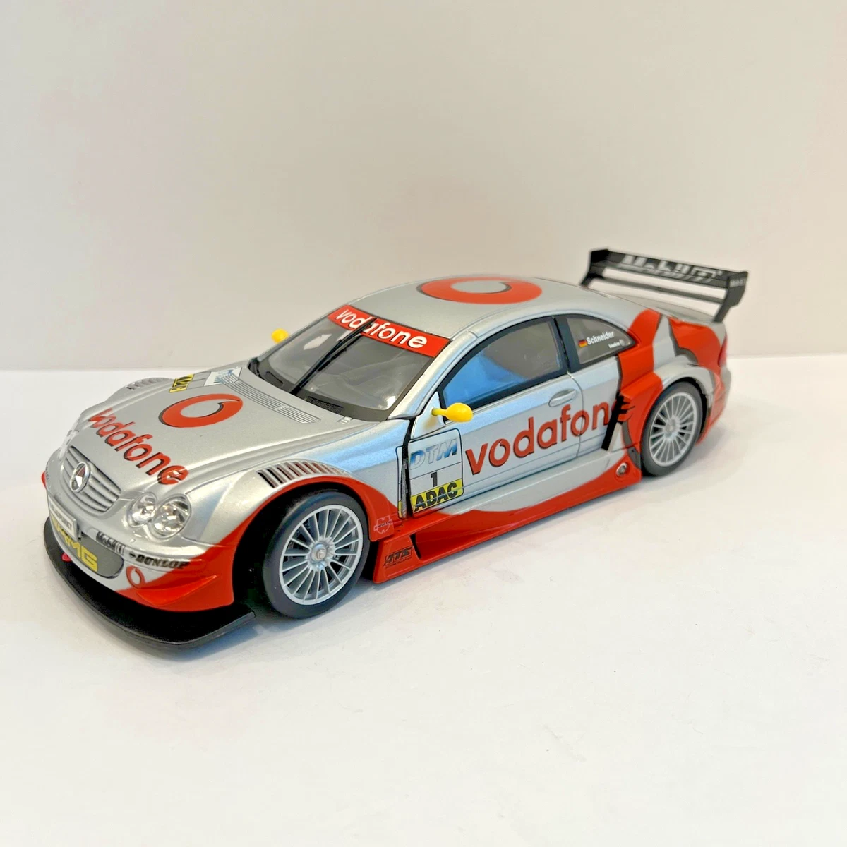 Mercedes CLK Coupé Gris Métal ANSON 1/18 - Miniature De Collection état Excellent