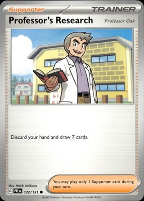 Professor's Research [Professor Oak] 122/131 Common SV: Prismatic Evolutions NM