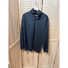 Nike Golf Dri-FIT Long Sleeve Mock Neck Polo ...
