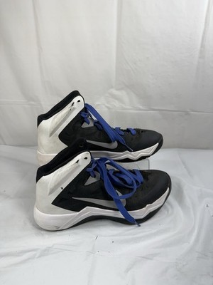 Nike Zoom Hyperquickness Athletic Sneakers Blue Shoes 599515-001 size 6.5